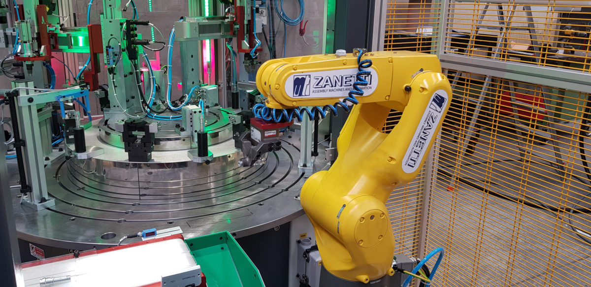 Robot di carico macchina elettrica per il montaggio o-ring su raccordi idraulici - immagine 5