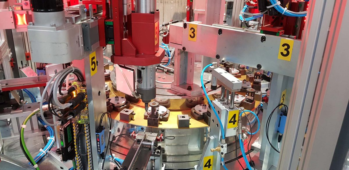 Macchina ELETTRICA per il montaggio valvola vitone per rubinetti - immagine 6